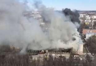 incendio nell istituto di ricerca per la difesa aerospaziale del cremlino a tver 2