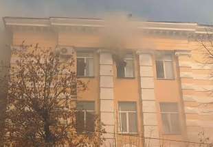 incendio nell istituto di ricerca per la difesa aerospaziale del cremlino a tver 1