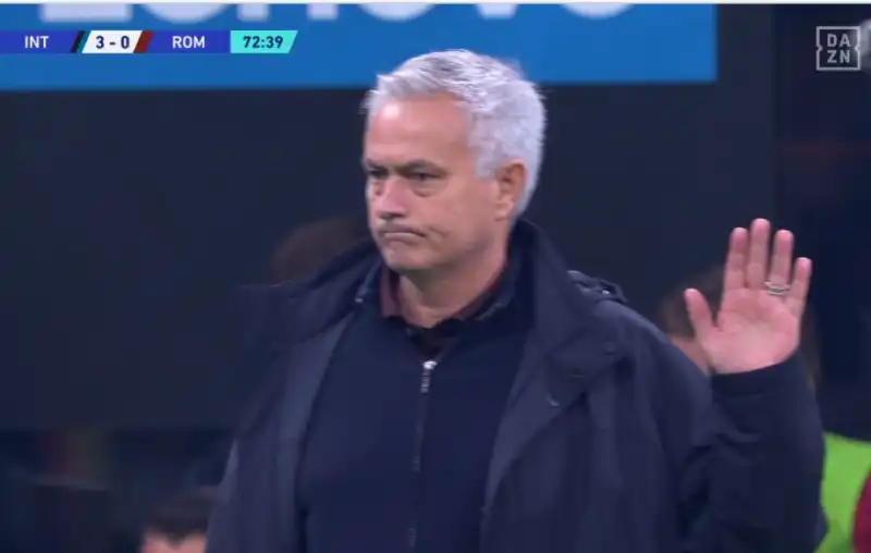 inter roma mourinho