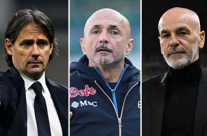 INZAGHI SPALLETTI PIOLI