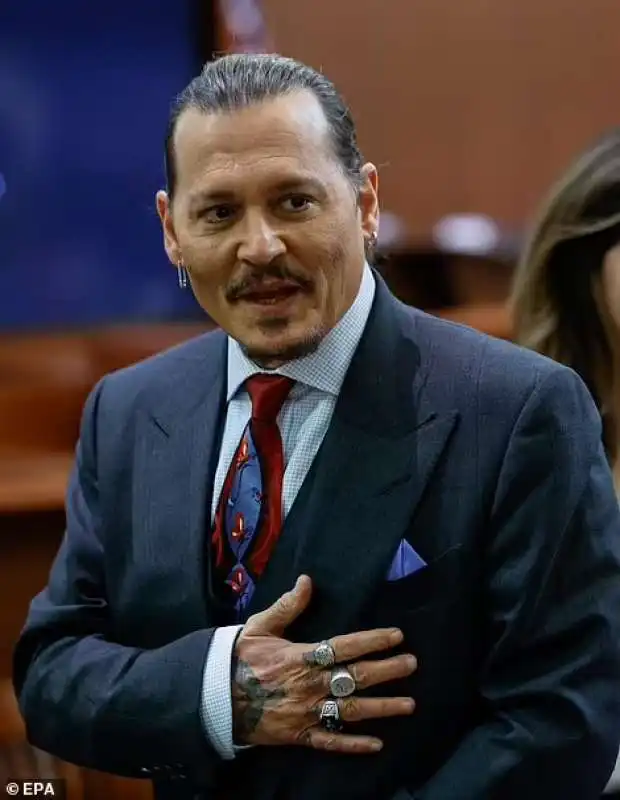 Johnny Depp al processo in Virginia