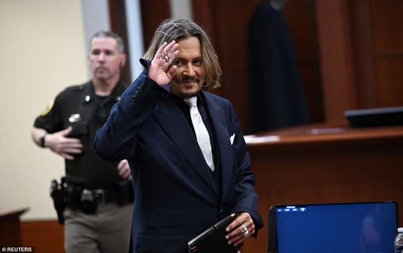 Johnny Depp in tribunale 2