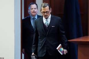 Johnny Depp in tribunale in Virginia 2