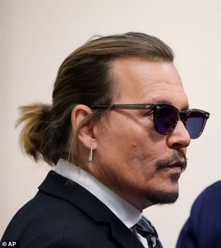 Johnny Depp in tribunale in Virginia 3