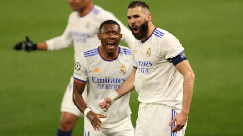 KARIM BENZEMA CONTRO IL CHELSEA