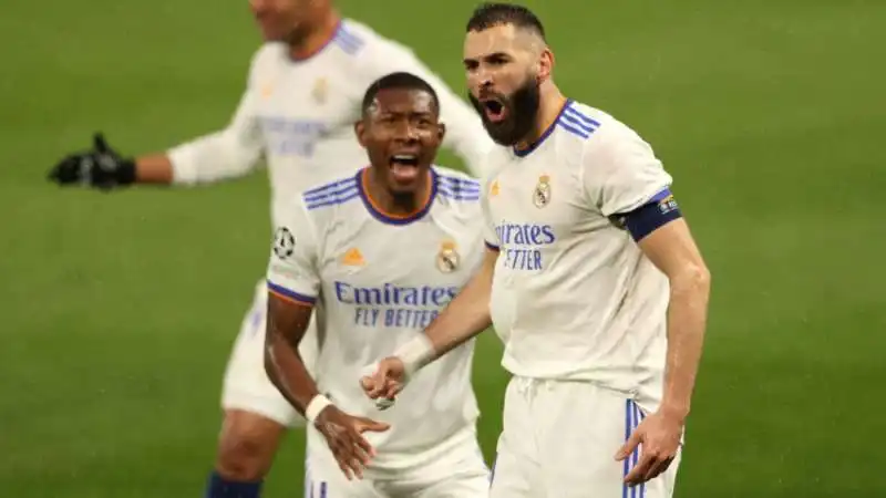 KARIM BENZEMA CONTRO IL CHELSEA 