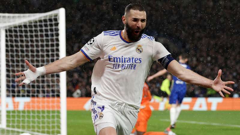 KARIM BENZEMA CONTRO IL CHELSEA