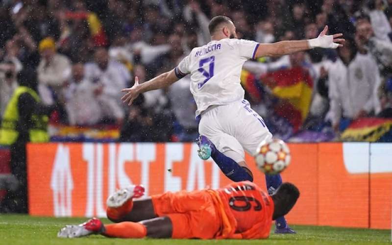 KARIM BENZEMA CONTRO IL CHELSEA