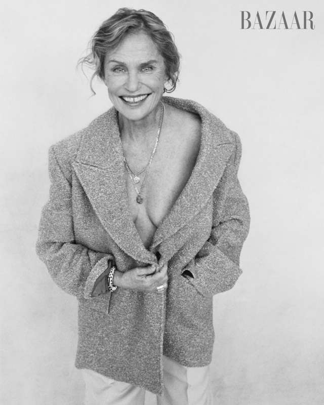 Lauren Hutton su Harper Bazaar 2