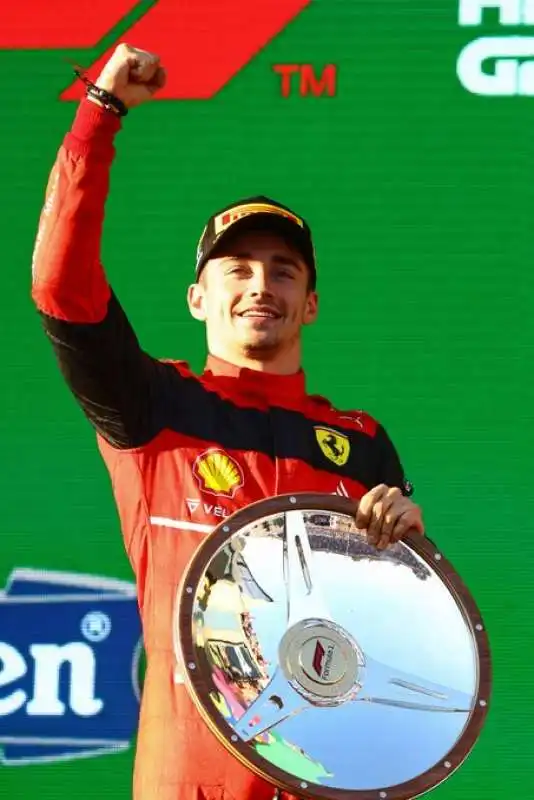 leclerc vince il gp australiano 