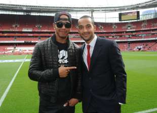 Lewis Hamilton tifoso Arsenal