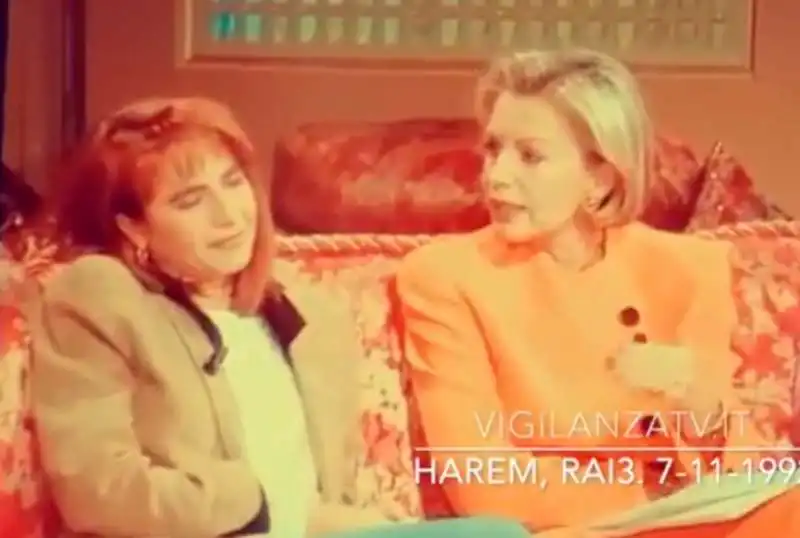 lilli gruber e catherine spaak ad harem 4