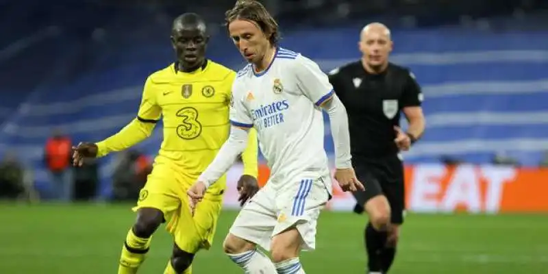 LUKA MODRIC CONTRO IL CHELSEA 