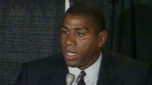 magic johnson annuncia di essere sieropositivo