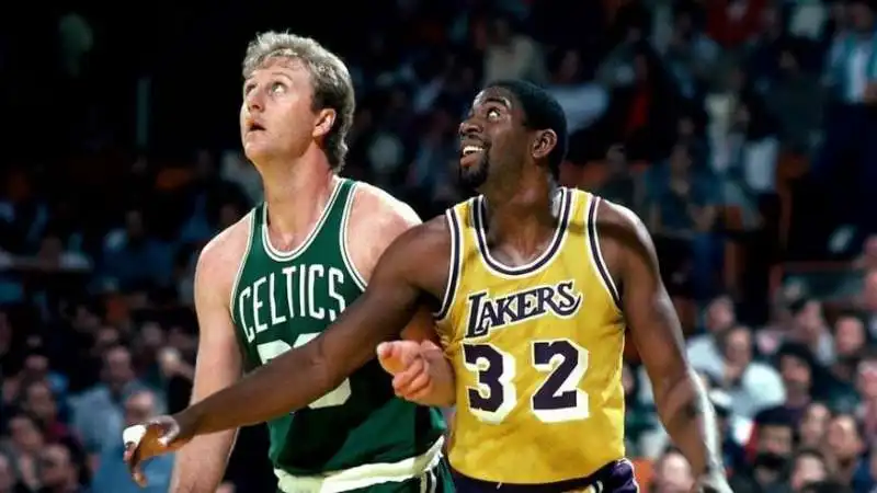 magic johnson larry bird 