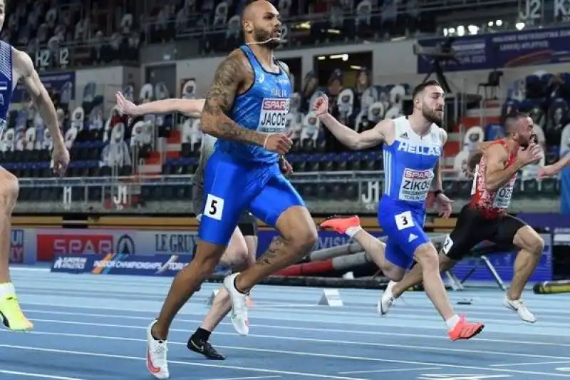 marcell jacobs ai mondiali indoor di belgrado 1