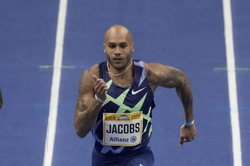 marcell jacobs ai mondiali indoor di belgrado 4