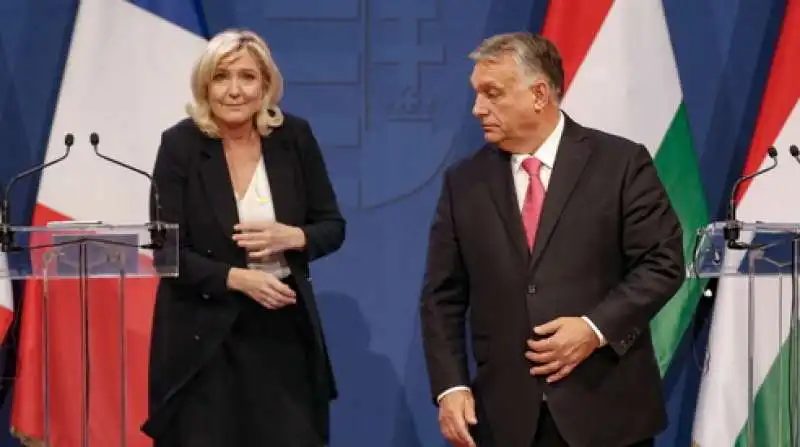 MARINE LE PEN - VICTOR ORBAN