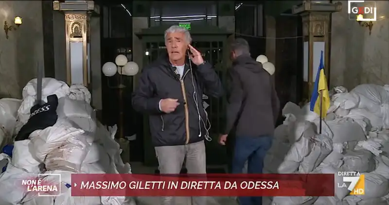 massimo giletti da odessa