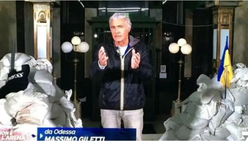 massimo giletti da odessa