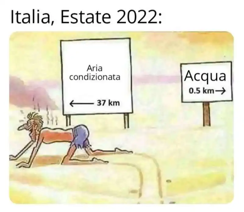 MEME SU DRAGHI E IL CONDIZIONATORE