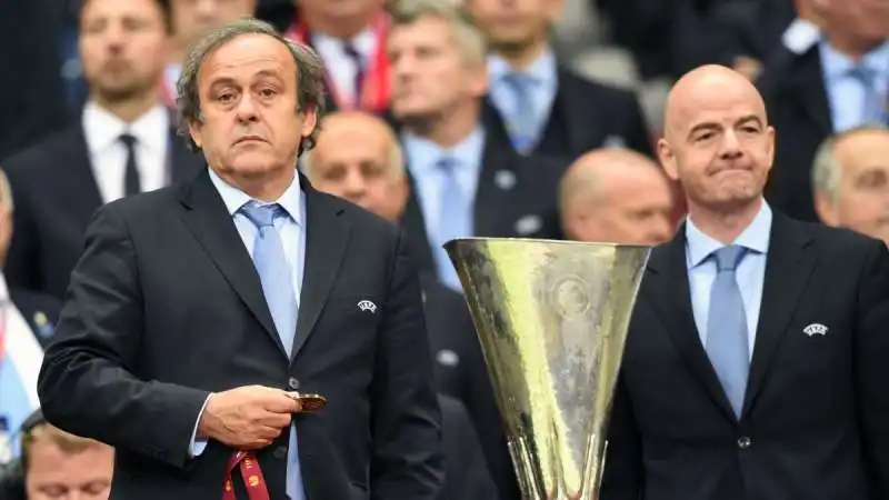 michel platini gianni infantino 