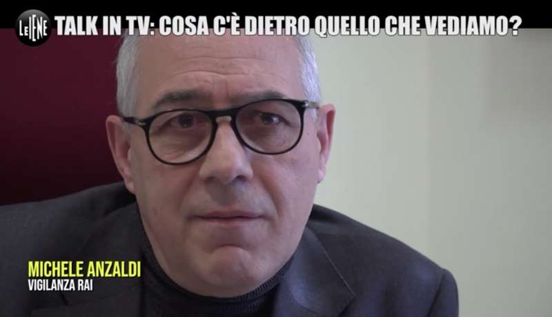 michele anzaldi servizio delle iene sui talk show