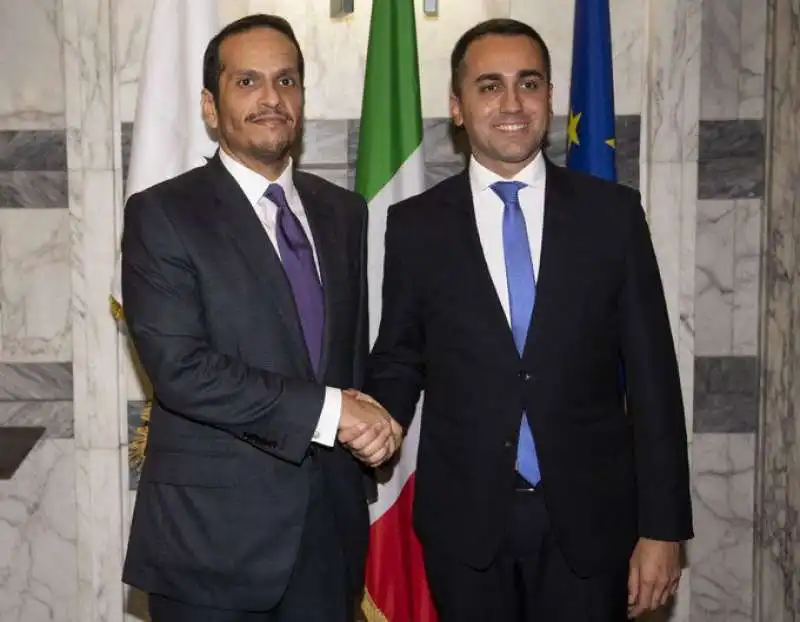 MOHAMMED AL THANI LUIGI DI MAIO 