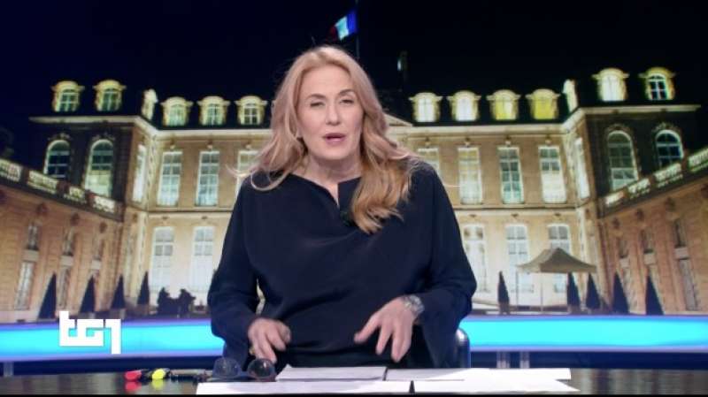 monica maggioni speciale tg1 elezioni francesi 1