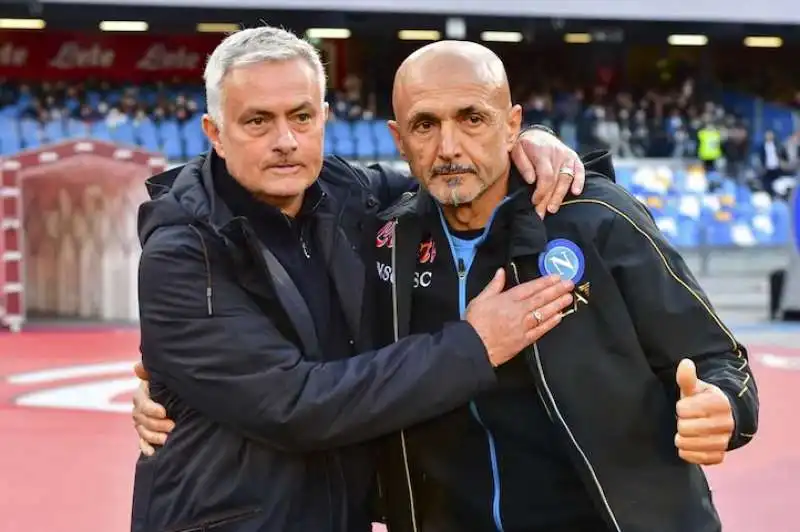 mourinho spalletti napoli roma 