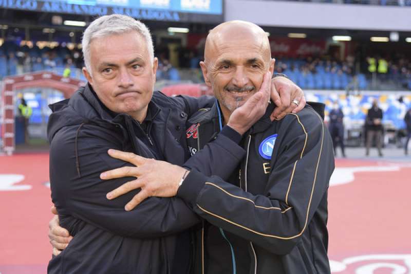 mourinho spalletti napoli roma