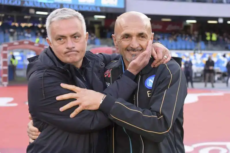 mourinho spalletti napoli roma 