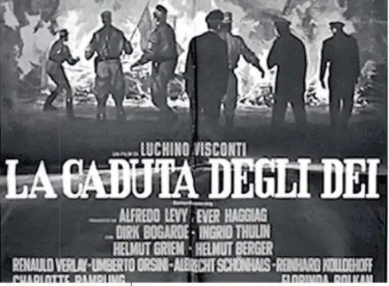 nazisti al cinema   la caduta degli dei