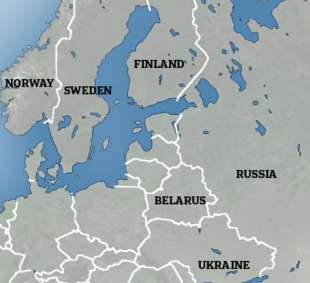 norvegia svezia finlandia russia bielorussia ucraina