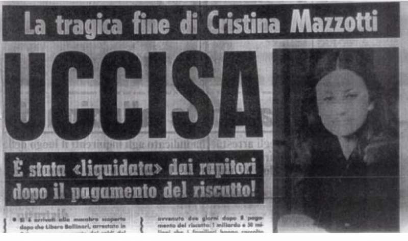 OMICIDIO CRISTINA MAZZOTTI