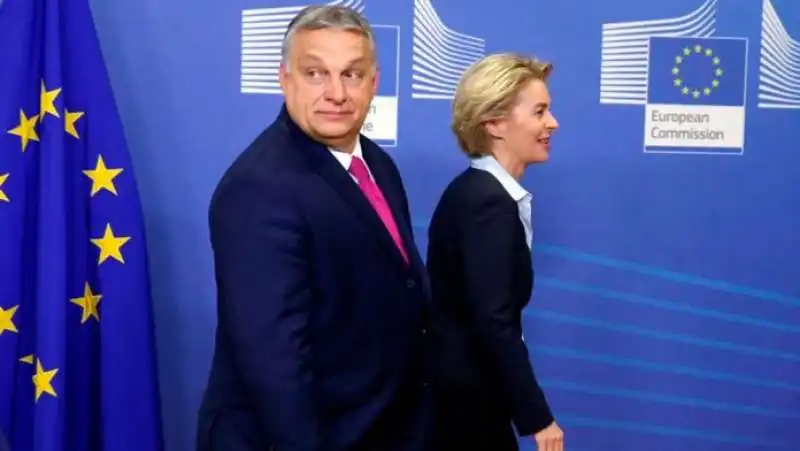 ORBAN VON DER LEYEN