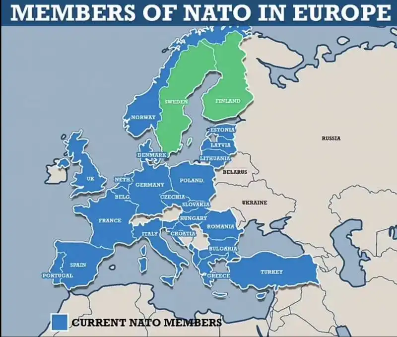 paesi membri della nato in europa