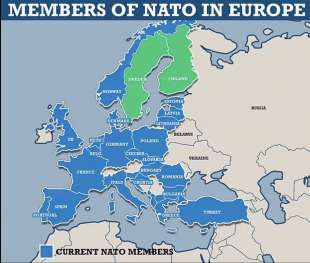 paesi membri della nato in europa