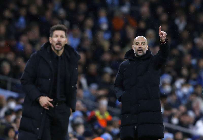 PEP GUARDIOLA DIEGO SIMEONE