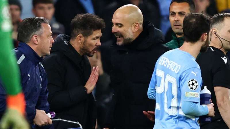 PEP GUARDIOLA DIEGO SIMEONE