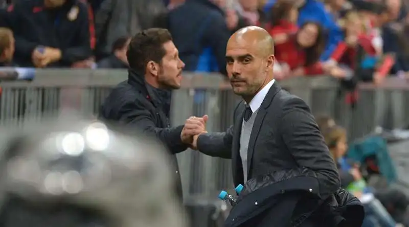 PEP GUARDIOLA DIEGO SIMEONE 