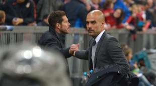 PEP GUARDIOLA DIEGO SIMEONE