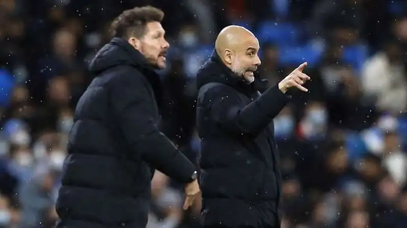 PEP GUARDIOLA DIEGO SIMEONE 