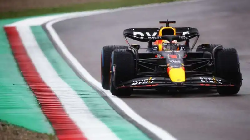 pole position di max verstappen a imola 