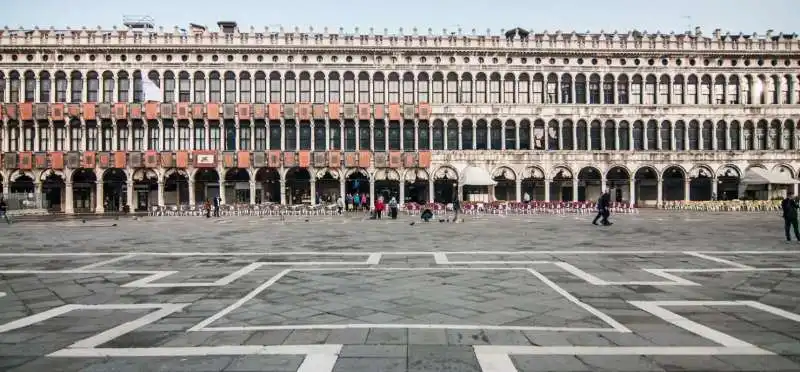 Procuratie Vecchie restaurate a Venezia