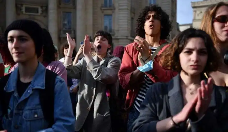 proteste degli studenti della sorbona 7