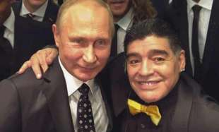 PUTIN MARADONA