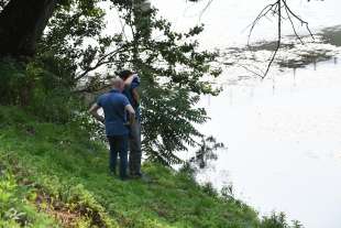 ricerche dopo il ritrovamento del cadavere sul po a occhiobello (rovigo) 3