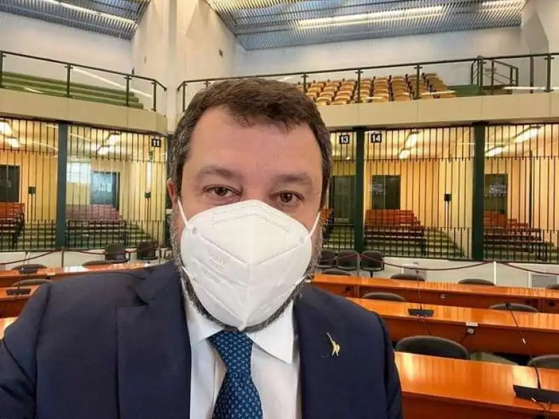 Salvini al processo Open Arms