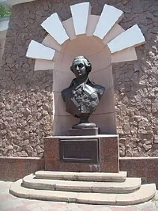 statua di giuseppe de ribas a odessa 2